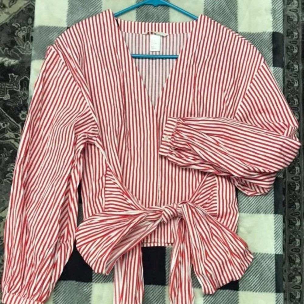 H&M striped Blouse